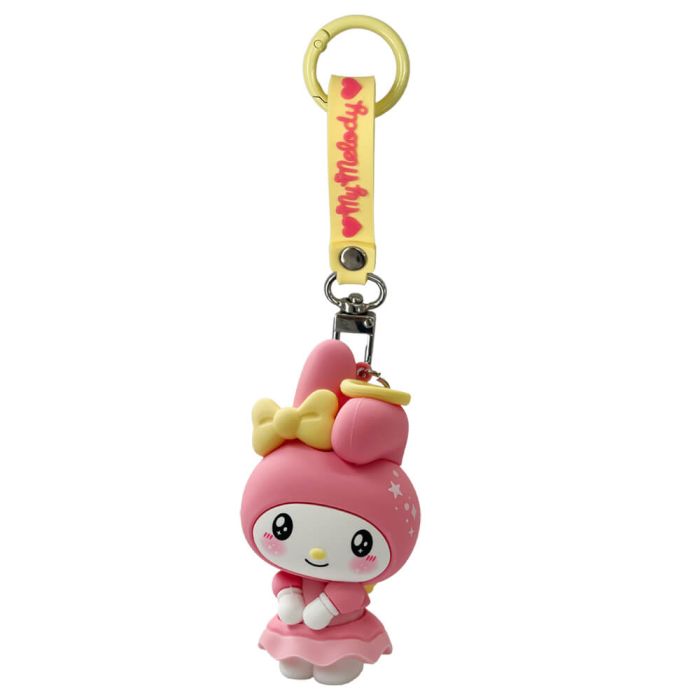 Hello Kitty and Friends -Kuromi & My Melody Angel & Devil Collector Figurine Bag Clips
