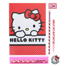 Load image into Gallery viewer, Hello Kitty Hearts &amp; Bows Stationery Set
