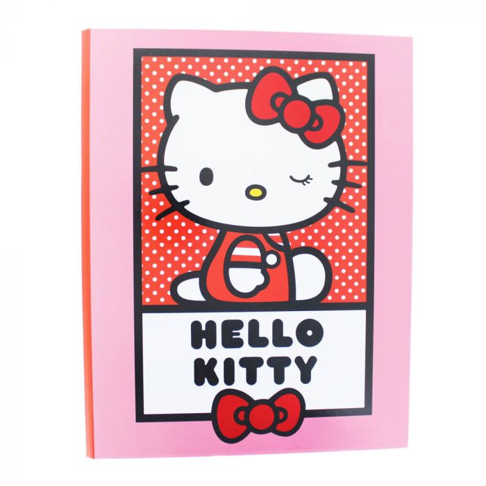 Hello Kitty and Friends Hello Kitty Hearts & Bows Ring Binder