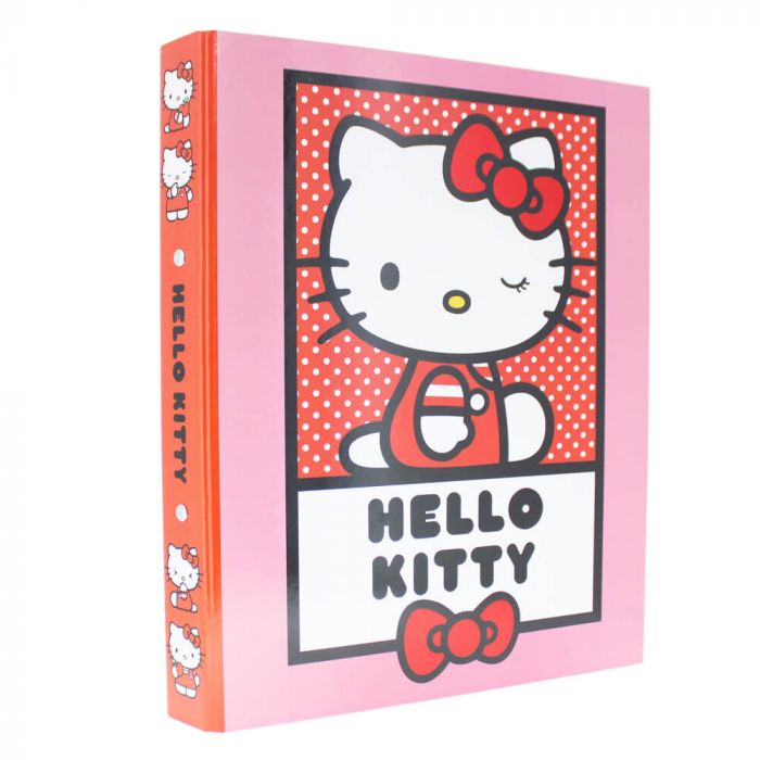 Hello Kitty and Friends Hello Kitty Hearts & Bows Ring Binder