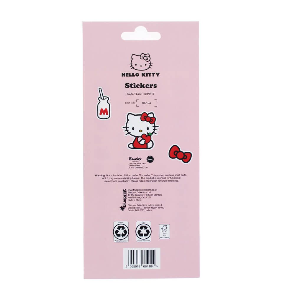 Hello Kitty Pretty In Pink: Stickers