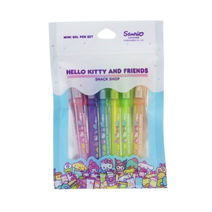 Hello Kitty Snack Shop Gel Pen Set