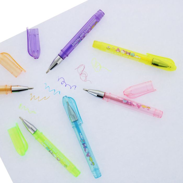 Hello Kitty Snack Shop Gel Pen Set
