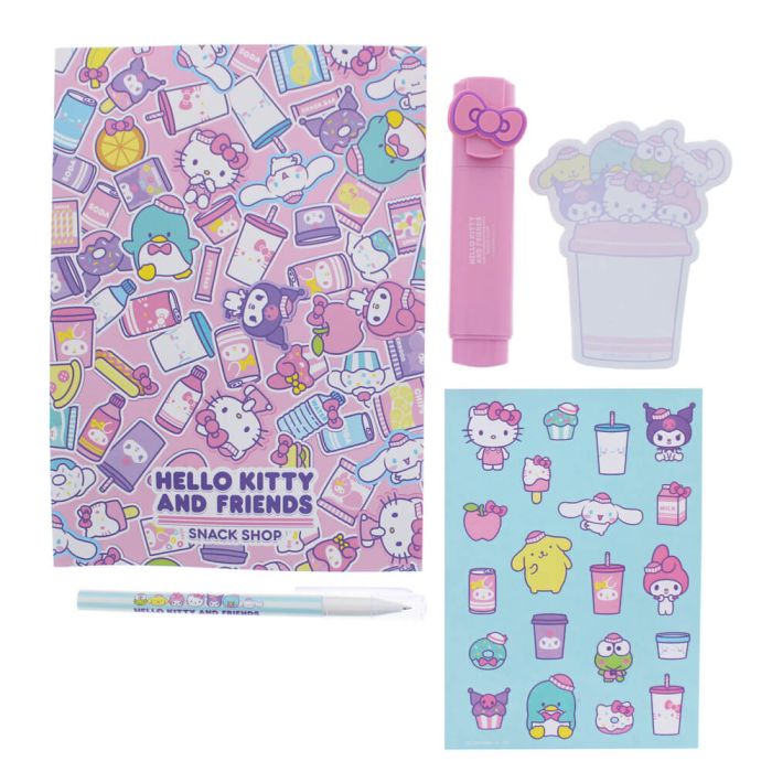 Hello Kitty Snack Shop Stationery Set