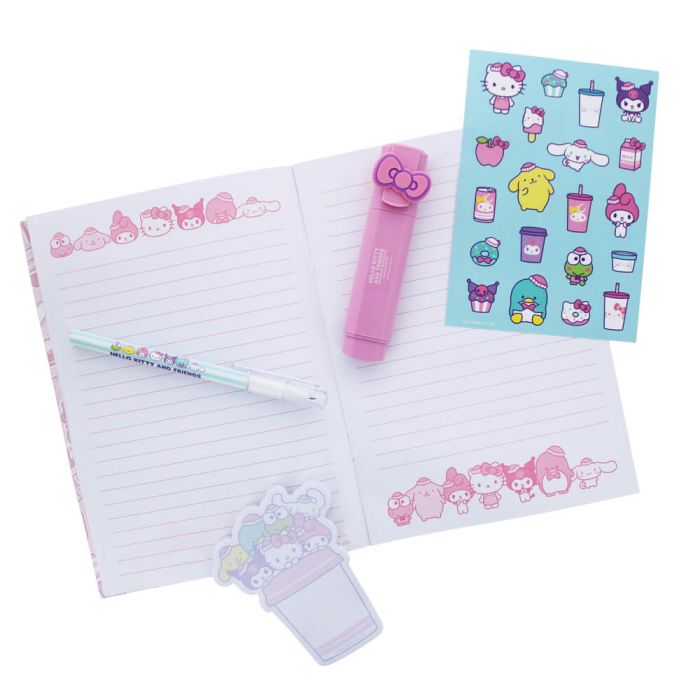 Hello Kitty Snack Shop Stationery Set