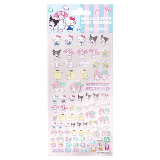 Hello Kitty Sweets Puffy Sticker Sheet