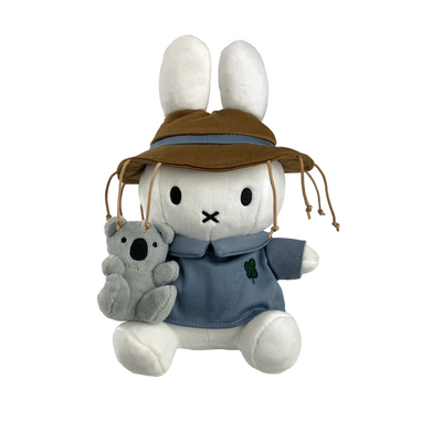 Miffy Australiana Blue Sitting Plush with Koala 23cm