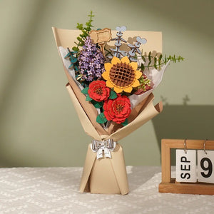 Robotime Rowood Bloom Bouquet