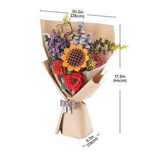 Robotime Rowood Bloom Bouquet