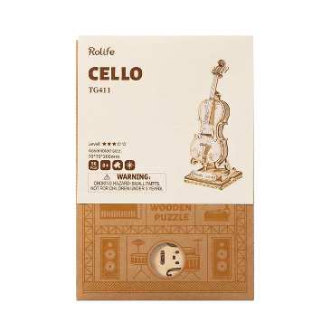 Robotime Classical 3D Cello