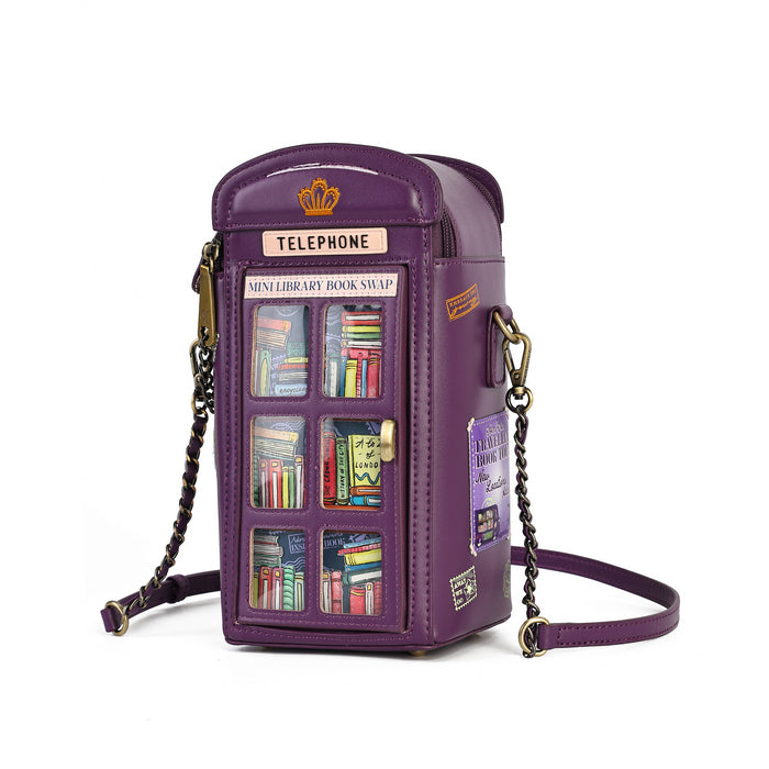 Vendula The Travelling Library Bookshop Book Nook Telephone Box Bag