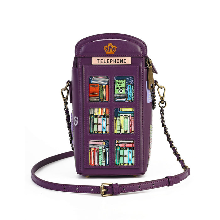Vendula The Travelling Library Bookshop Book Nook Telephone Box Bag
