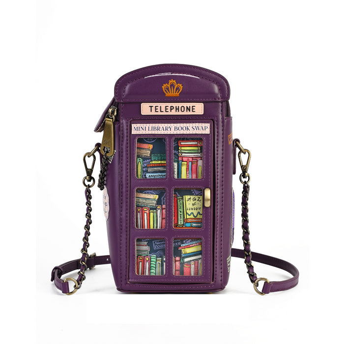 Vendula The Travelling Library Bookshop Book Nook Telephone Box Bag