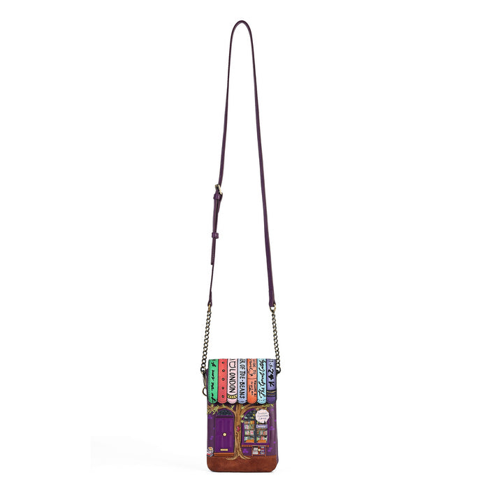 Vendula The Travelling Library Bookshop Phone Pouch