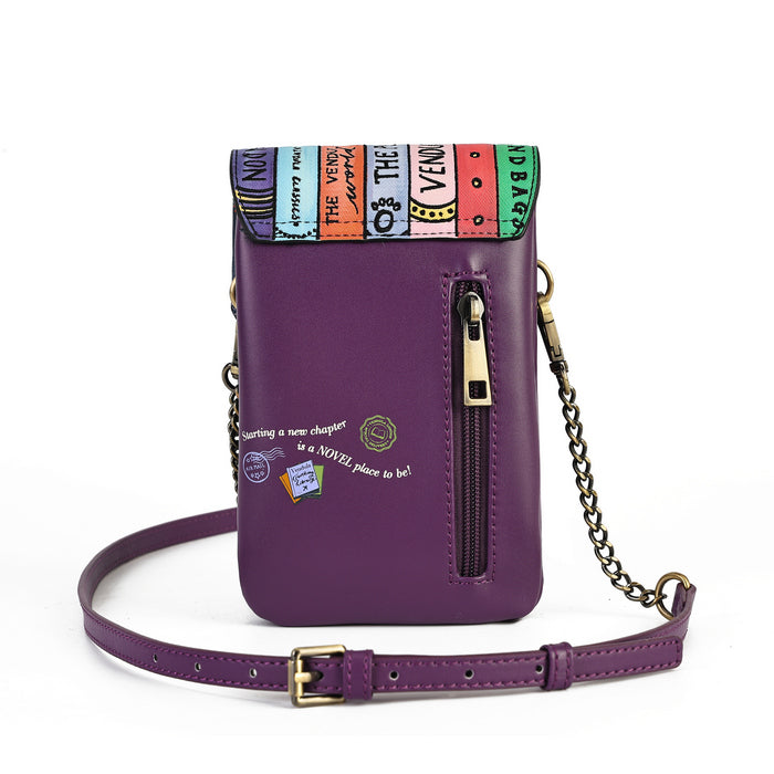 Vendula The Travelling Library Bookshop Phone Pouch