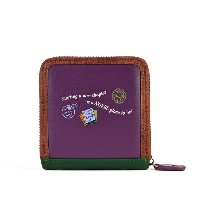 Vendula The Travelling Library Bookshop Square Wallet