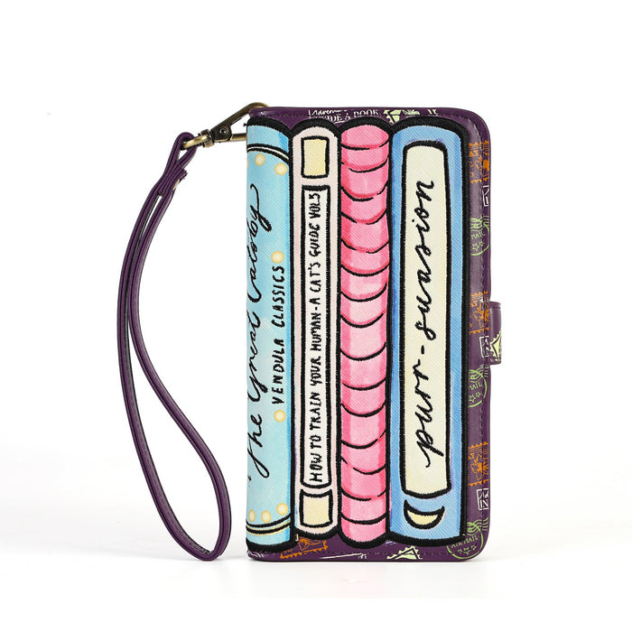 Vendula The Travelling Library Bookshop Universal Flip Phone Case