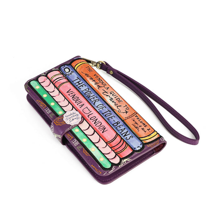 Vendula The Travelling Library Bookshop Universal Flip Phone Case