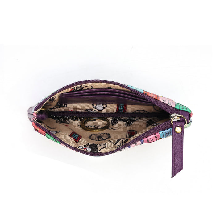 Vendula The Travelling Library Bookshop Zipper Coin Purse