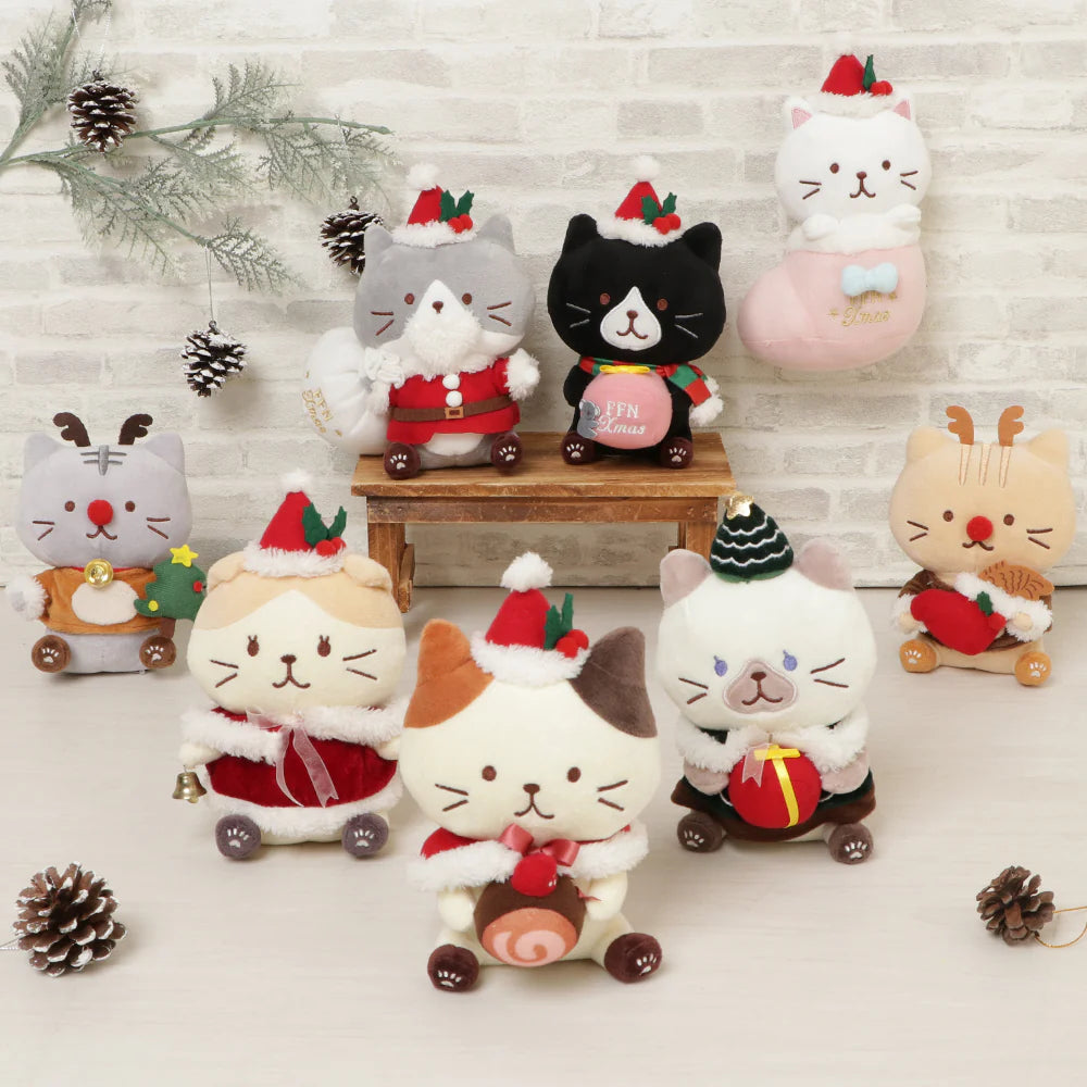 Hapins Christmas Plush Toy Ragdoll Cat