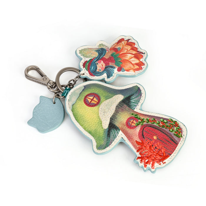 Vendula Fairy Village Snowflake Edition Key Charm