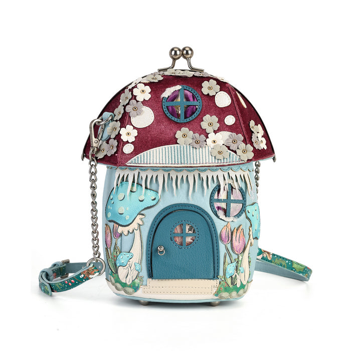 Vendula Fairy Village Snowflake Edition Toadstool House Bag