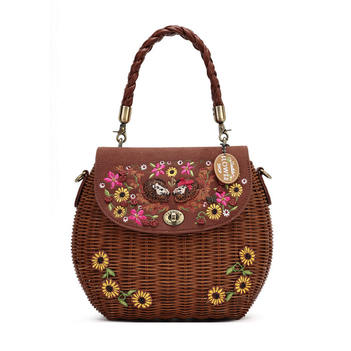 Vendula Flower Shop Amber Edition Basket Bag