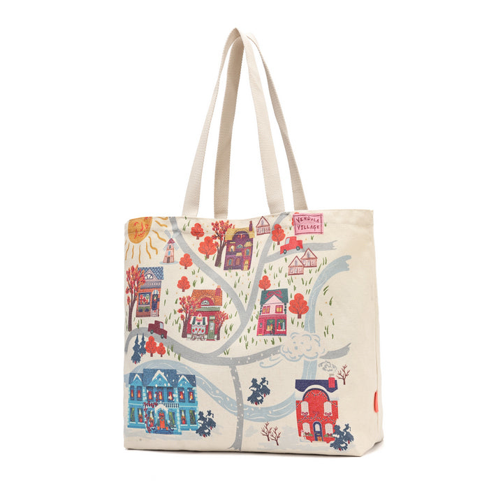Vendula Village Canvas Tote Bag