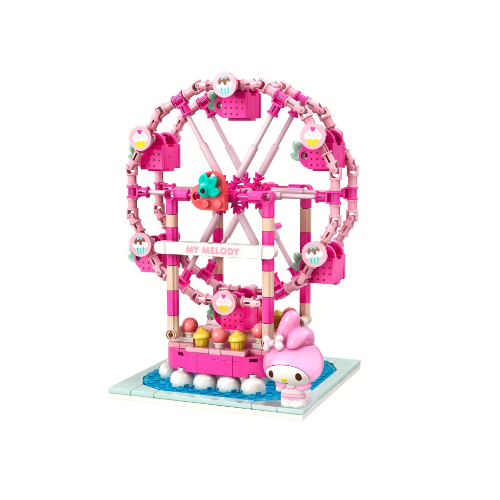 Hello Kitty - YuMe Blocks Summer Wunderland - My Melody Ferris Wheel