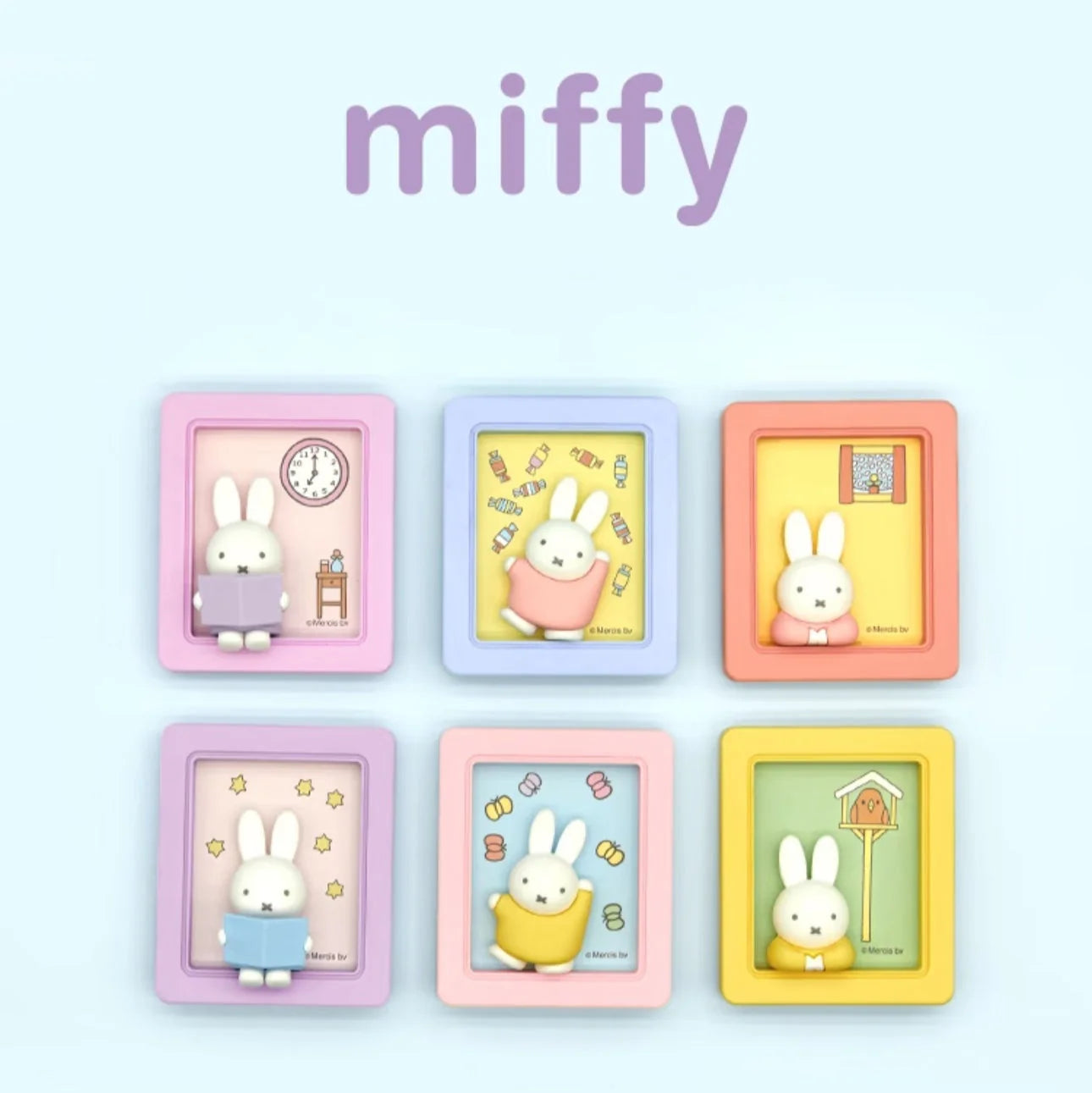 Miffy Blind Box - Photo Frame Fridge Magnet Series