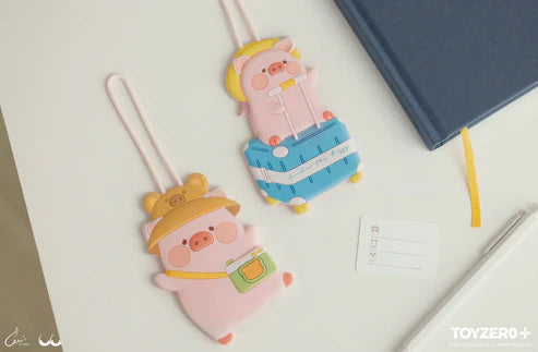 Lulu the Piggy Find Your Way-Suitcase Tag (Let's Go Lu!)