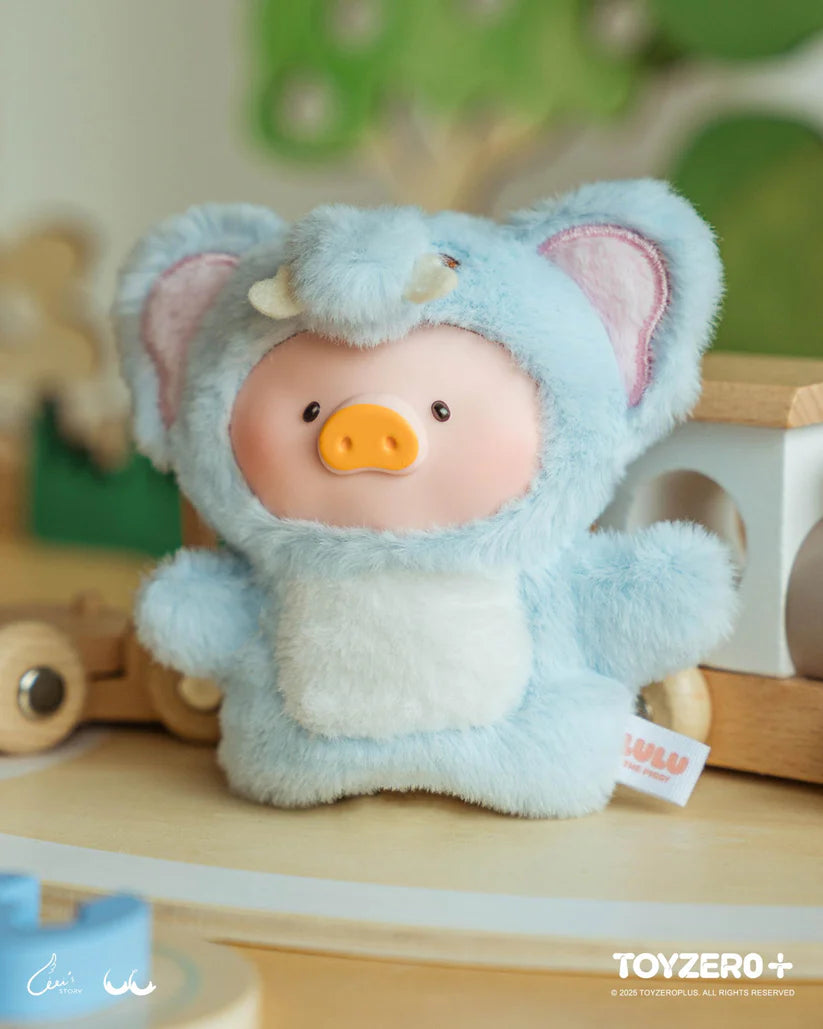 Lulu the Piggy Animal Party - Puppet Show PVC Face Plush Keychain Blind Box