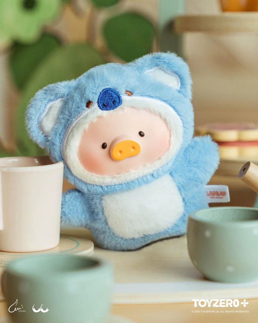 Lulu the Piggy Animal Party - Puppet Show PVC Face Plush Keychain Blind Box