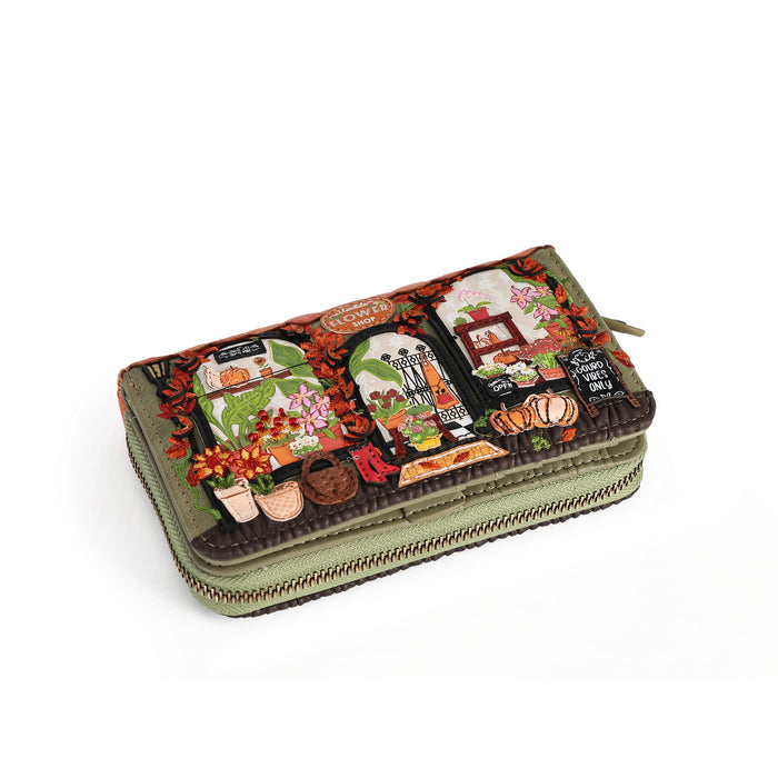 Vendula Flower Shop Amber Edition Medium Ziparound Wallet