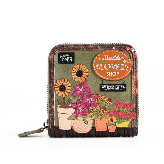 Vendula Flower Shop Amber Edition Square Wallet