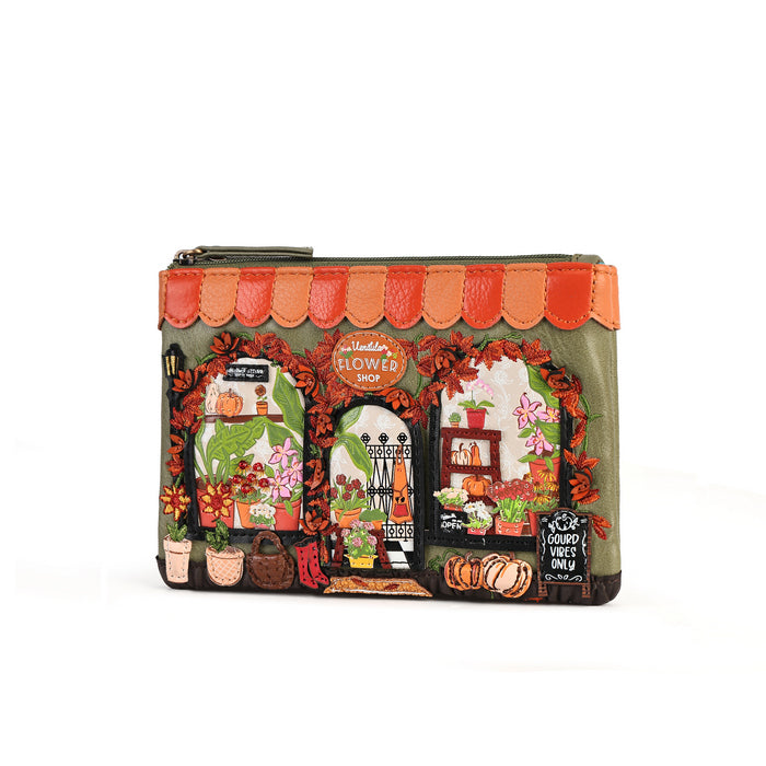 Vendula Flower Shop Amber Edition Zipper Coin Purse