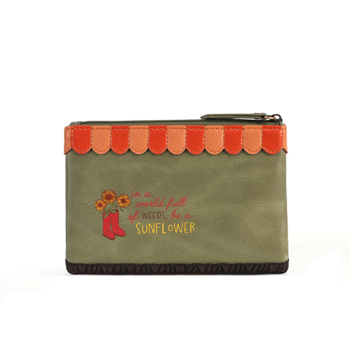 Vendula Flower Shop Amber Edition Zipper Coin Purse