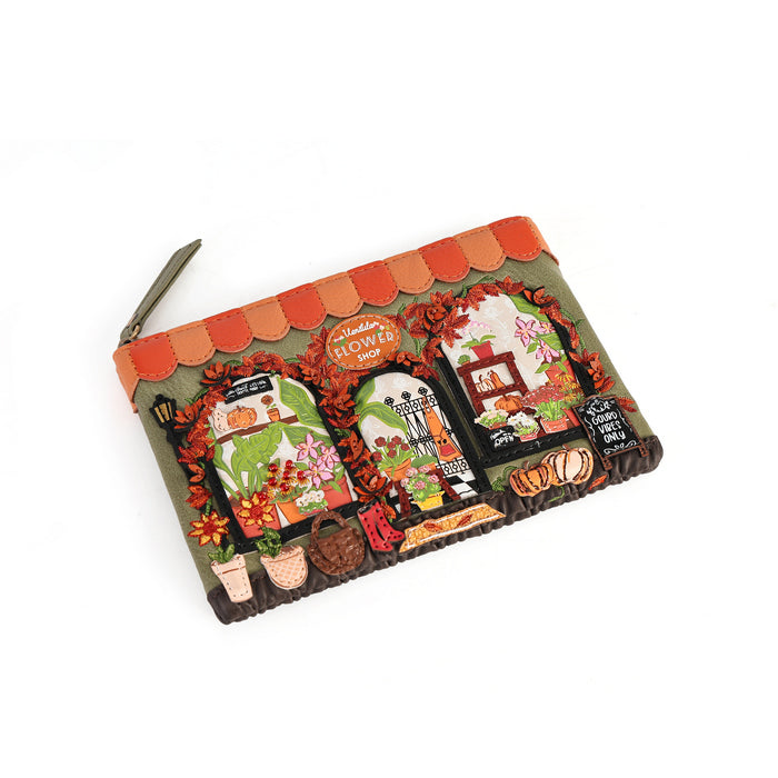 Vendula Flower Shop Amber Edition Zipper Coin Purse