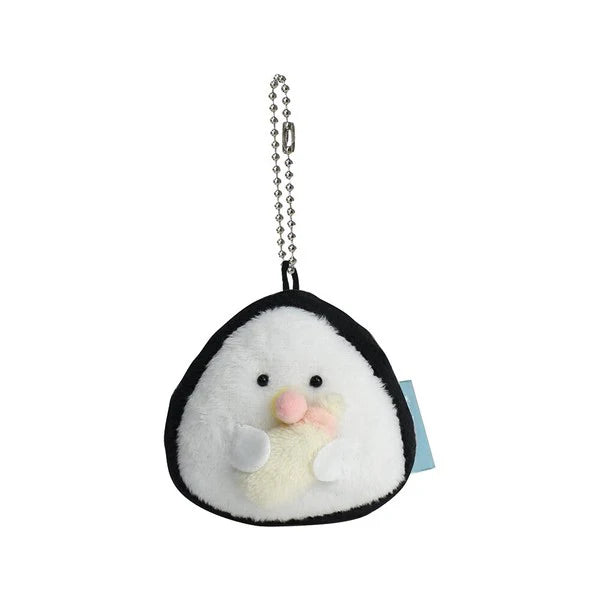 Ippinsha Onigiri-san Plush Keychain - Tempura Rice Ball