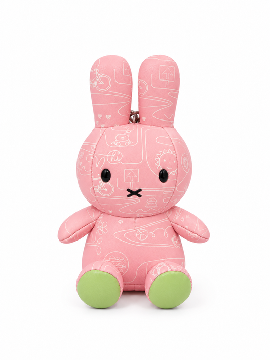 Miffy Pu Pink Keychain