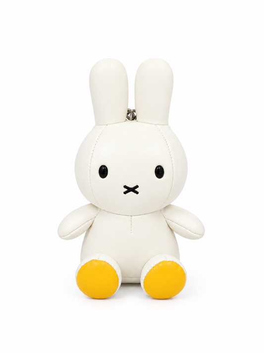 Miffy Pu White Keychain