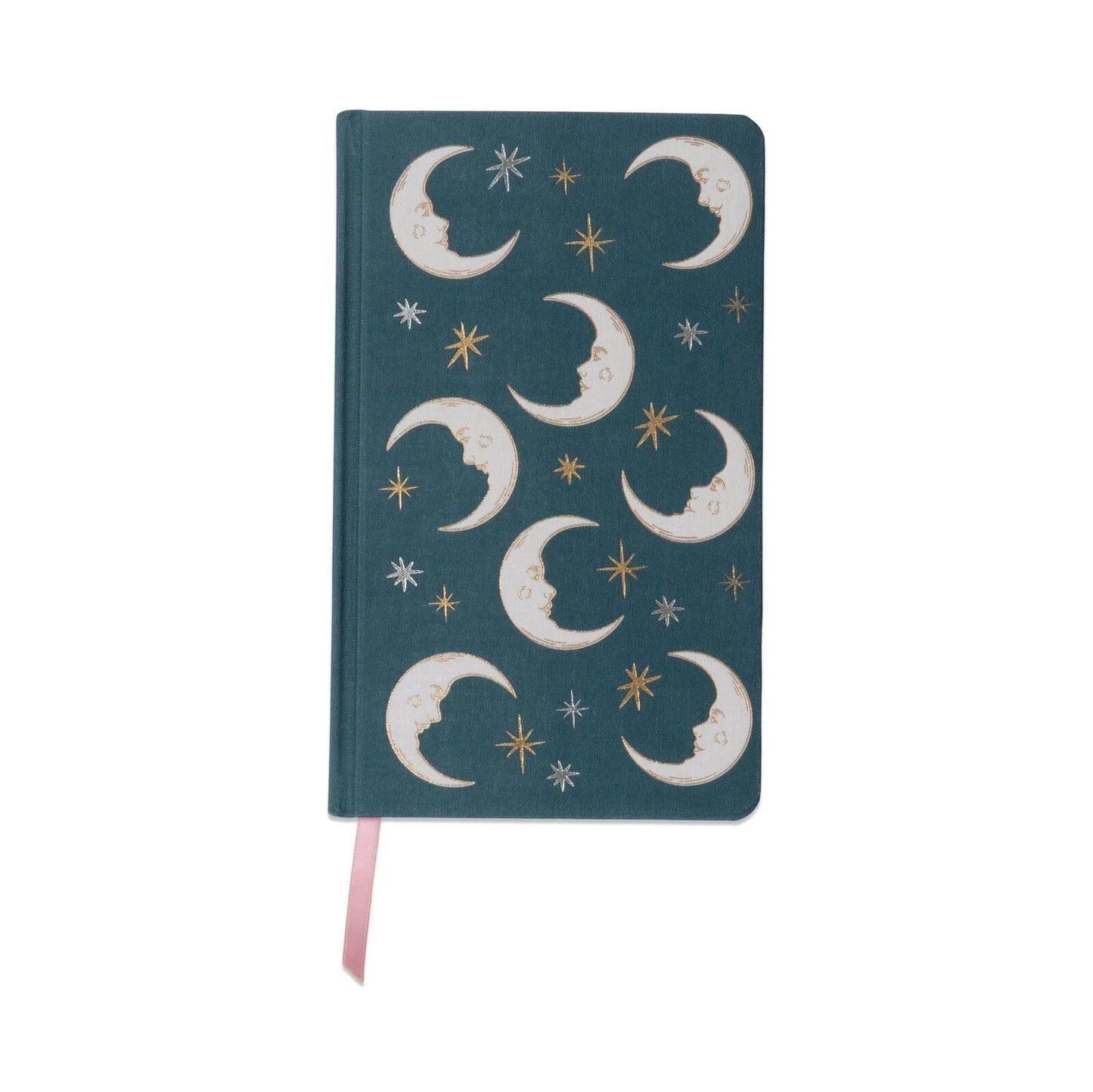 Designworks Ink: FSC Mix Credit Cloth Coloured Journal - Teal Moon