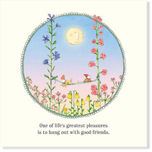 Load image into Gallery viewer, Affirmations - Twigseeds Friendship Card - One of life&#39;s greatest pleasures - K271
