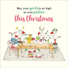 Load image into Gallery viewer, Affirmations - Twigseeds Christmas Card - May Your Spirits Be As High - K348
