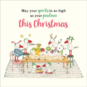 Affirmations - Twigseeds Christmas Card - May Your Spirits Be As High - K348