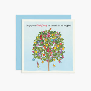 Affirmations - Twigseeds Christmas Card- May your Christmas be - K356