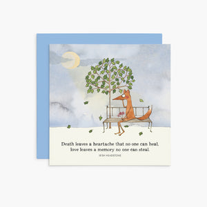 Affirmations-Twigseeds Sympathy Card - Heartache-K363