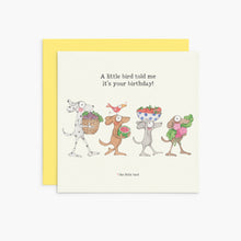 Load image into Gallery viewer, Affirmations-Twigseeds Birthday Card - A little Bird-K365
