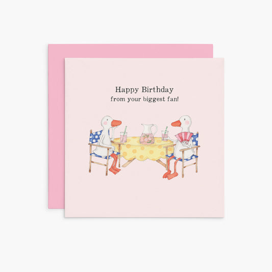 Affirmations-Twigseeds Birthday Card - Your Biggest Fan-K366