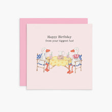 Load image into Gallery viewer, Affirmations-Twigseeds Birthday Card - Your Biggest Fan-K366

